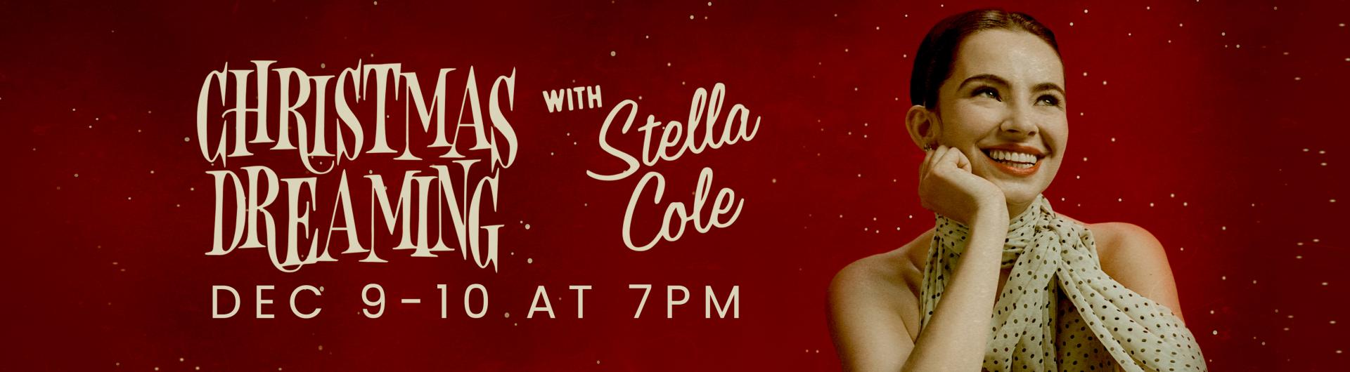 Stella Cole smiling with her chin in one hand